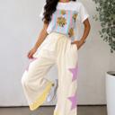 Pastel Star Lounge Pants