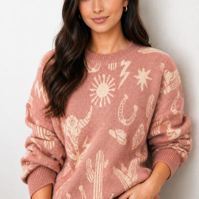 Desert Rose Trail Sweater