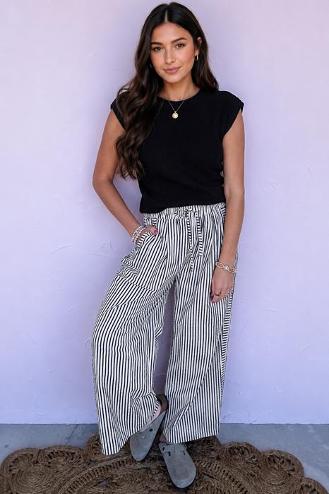 Harbor Breeze Stripe Wide Leg Pants