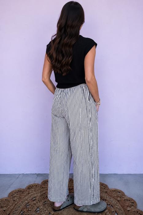 Harbor Breeze Stripe Wide Leg Pants