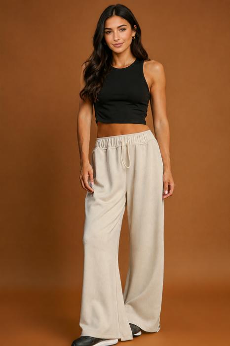 Cloud Haven Wide Leg Lounge Pants
