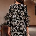  Midnight Botanical Breeze Dress