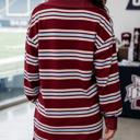  Varsity Spirit Stripe Polo Dress
