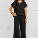  Wild Rhythm Ribbed Lounge Set