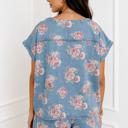  Rosie Denim Daydream Lounge 2pc Set