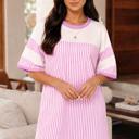 Cotton Candy Boardwalk Stripe Dress