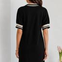  Midnight Match Point Zip Dress