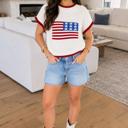  Stars & Stripes Cozy Knit Sweater
