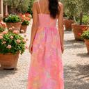  Peaches & Petals Maxi Dress