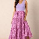  Lavender Bloom Harmony Maxi Dress