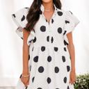  Midnight Dot Charm Mini Dress