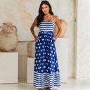  Santorini Seaside Charm Maxi Dress