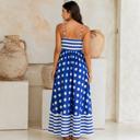  Santorini Seaside Charm Maxi Dress