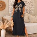  Wild About Bows Midi Dress