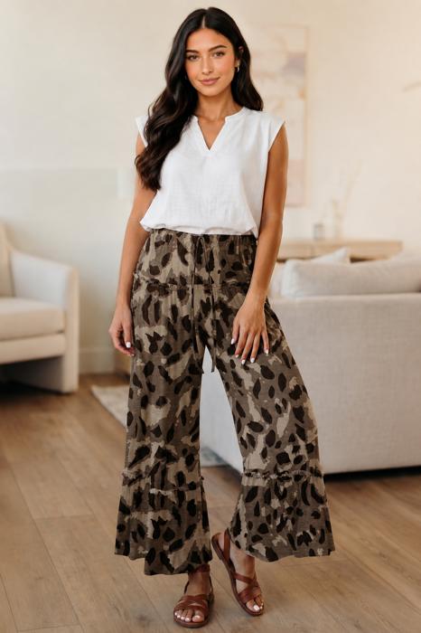 Wild Wander Tiered Palazzo Pants