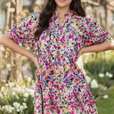  Confetti Bloom Babydoll Dress