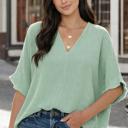  Serenade Crinkle Dolman Cotton Top