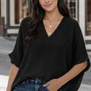  Serenade Crinkle Dolman Cotton Top