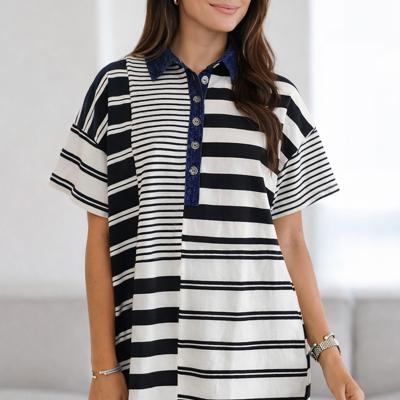 Mariner's Asymmetry Polo Dress