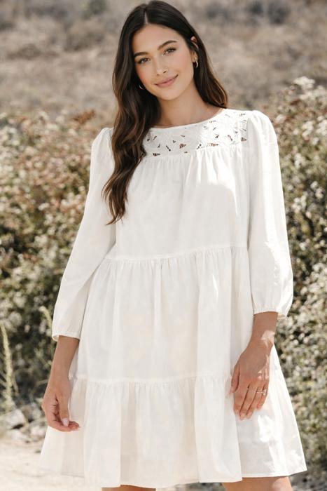 Lace Blossom Whisper Dress