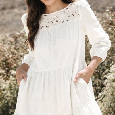 Lace Blossom Whisper Dress