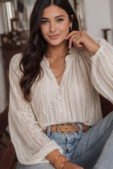 Whispering Willow Blouse
