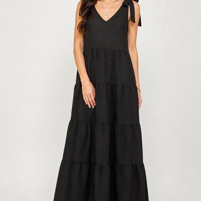Sunlit Shores Tiered Maxi Dress