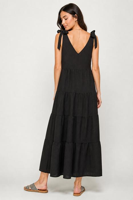 Sunlit Shores Tiered Maxi Dress