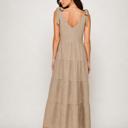  Sunlit Shores Tiered Maxi Dress