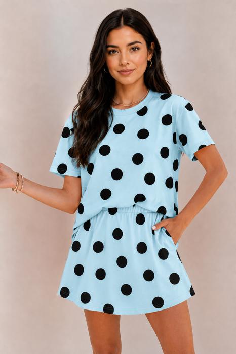 Dotty Darling Skort Set