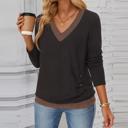  Midnight Mocha Slimline Knit Top