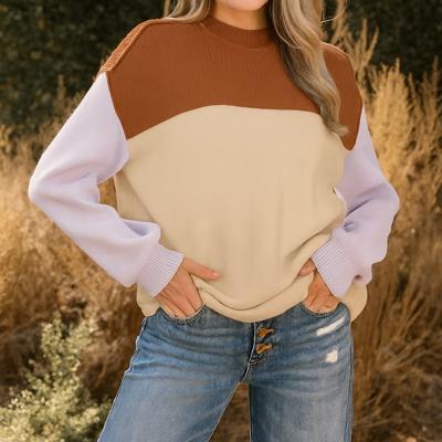 Harvest Hues Colorblock Sweater
