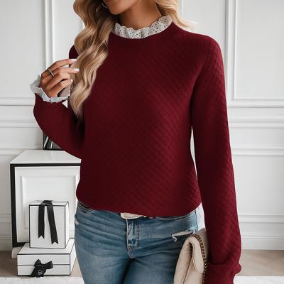 Lace Whisper Textured Sweater