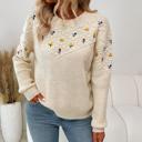  Blooming Whispers Knit Sweater