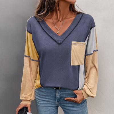 Golden Horizon Patchwork Top