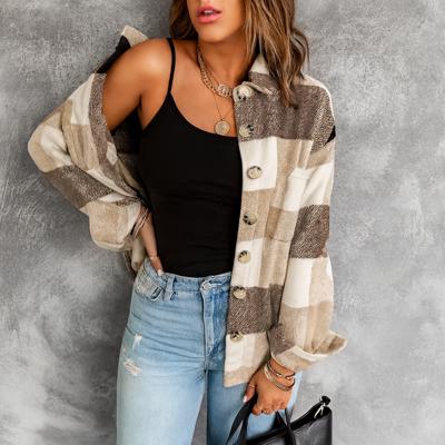 Mocha Patchwork Shacket