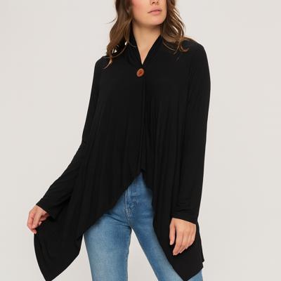 Belong - Midnight Flow Drape Cardigan