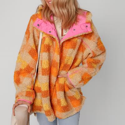 Sunset Glow Sherpa Jacket