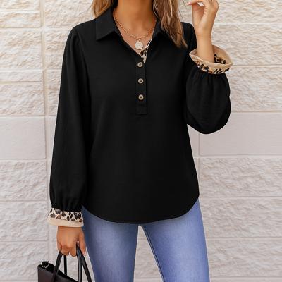 Wild Grace Contrast Blouse