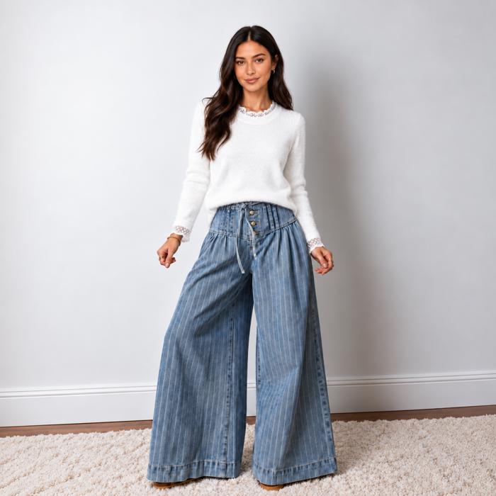 Soft Whispers Lace Trim Sweater