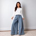  Soft Whispers Lace Trim Sweater