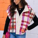  Sunset Glow Sherpa Vest