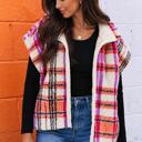  Sunset Glow Sherpa Vest