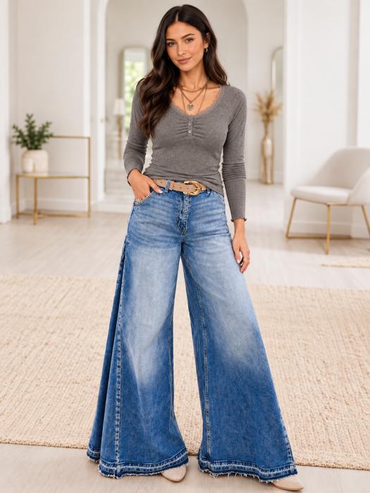 Blue Horizon Flare Jeans