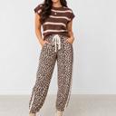  Midnight Leopard Ankle Pants