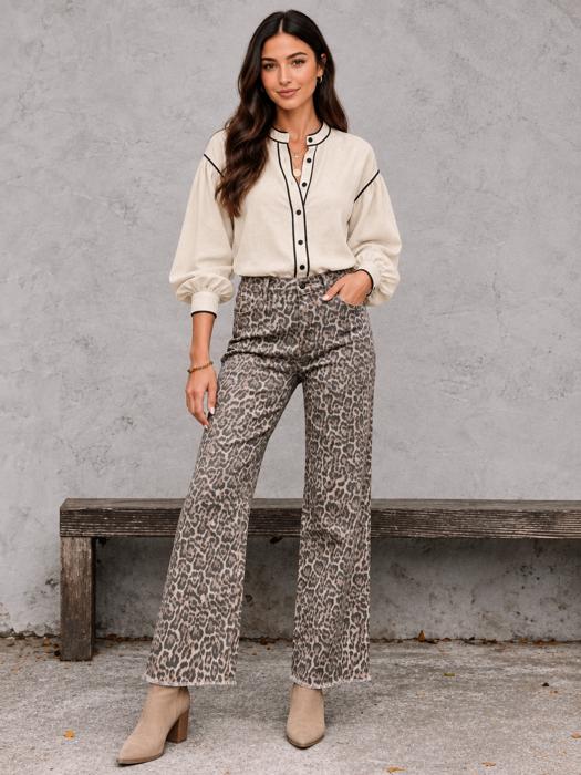 Wild at Heart Leopard Jeans