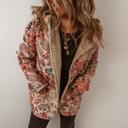  Boho Bloom Sherpa Jacket