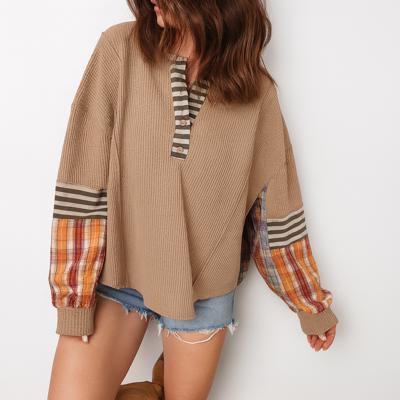 Rustic Patchwork Henley