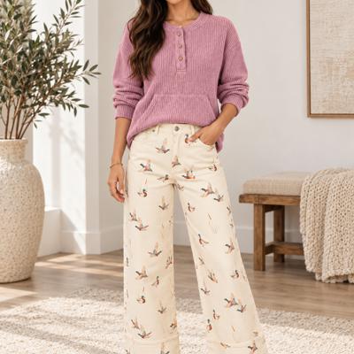 Mallard Meadow Cuffed Jeans