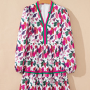  Tropical Bloom Bliss Mini Dress